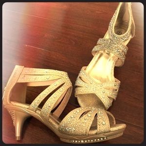 Girls pageant shoes